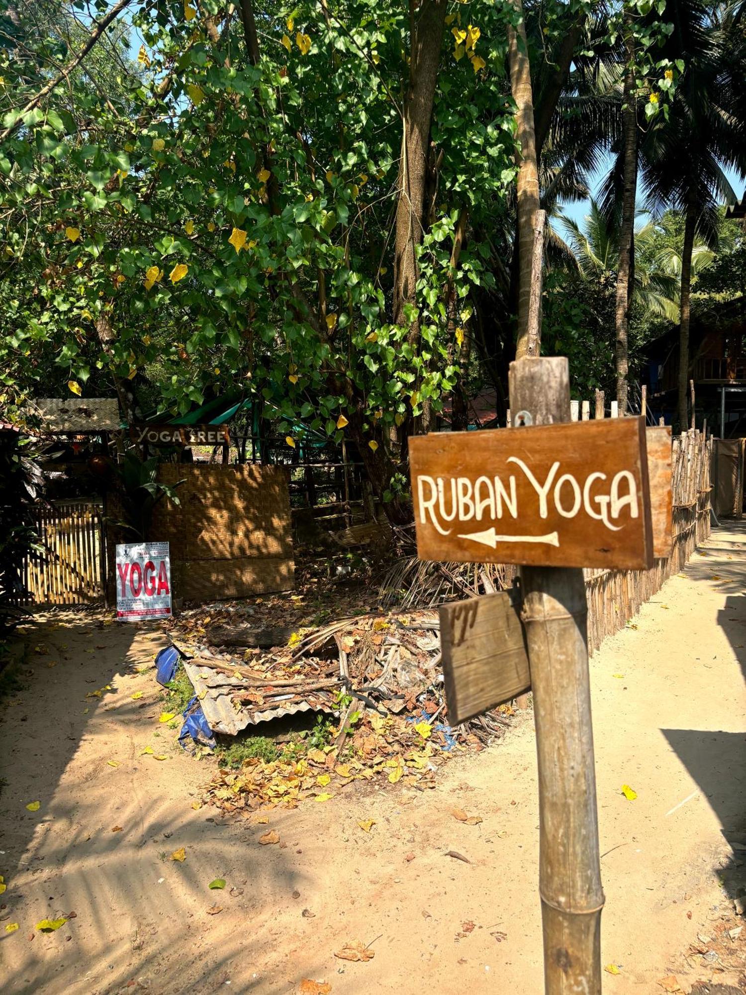 Ruban Yoga Hotel Palolem Kültér fotó
